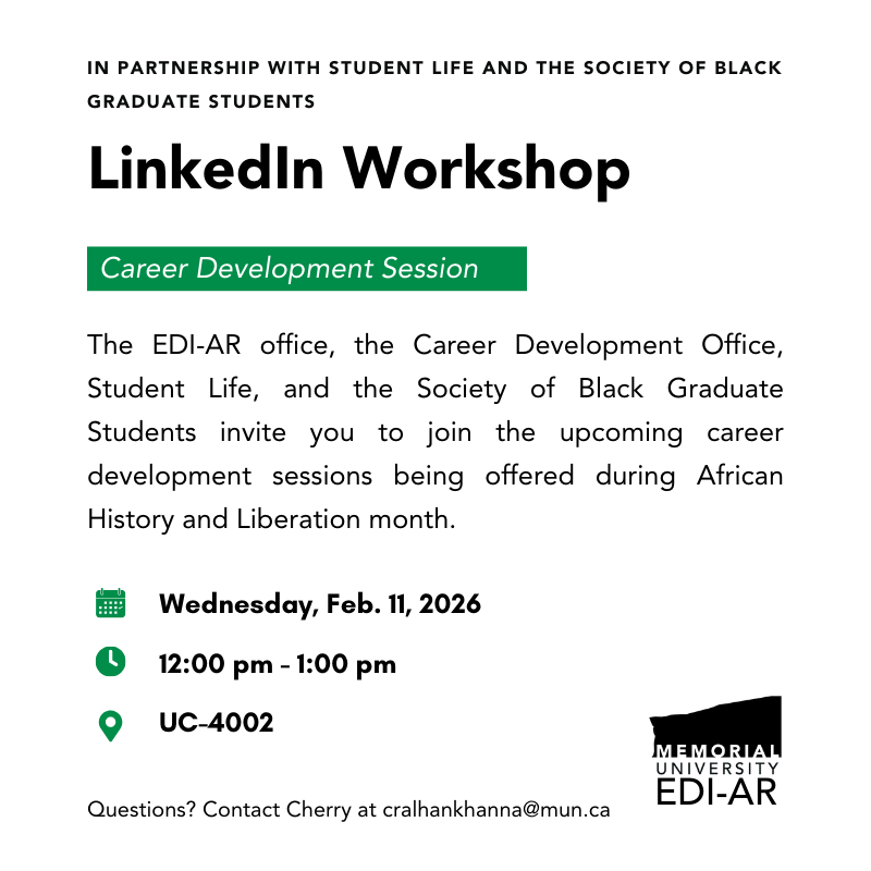 African History and Liberation Month Career Development Workshop